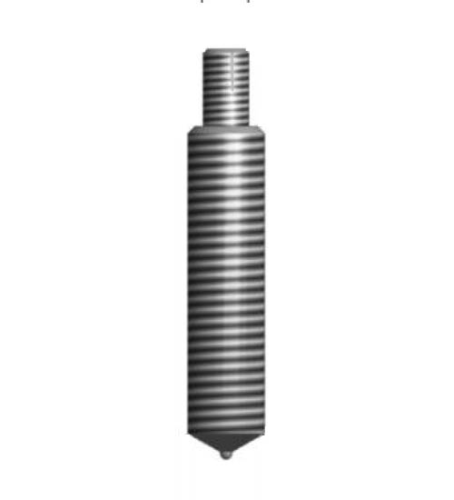 stud filettati ancoraggi per fibre ceramiche drs doppio filetto